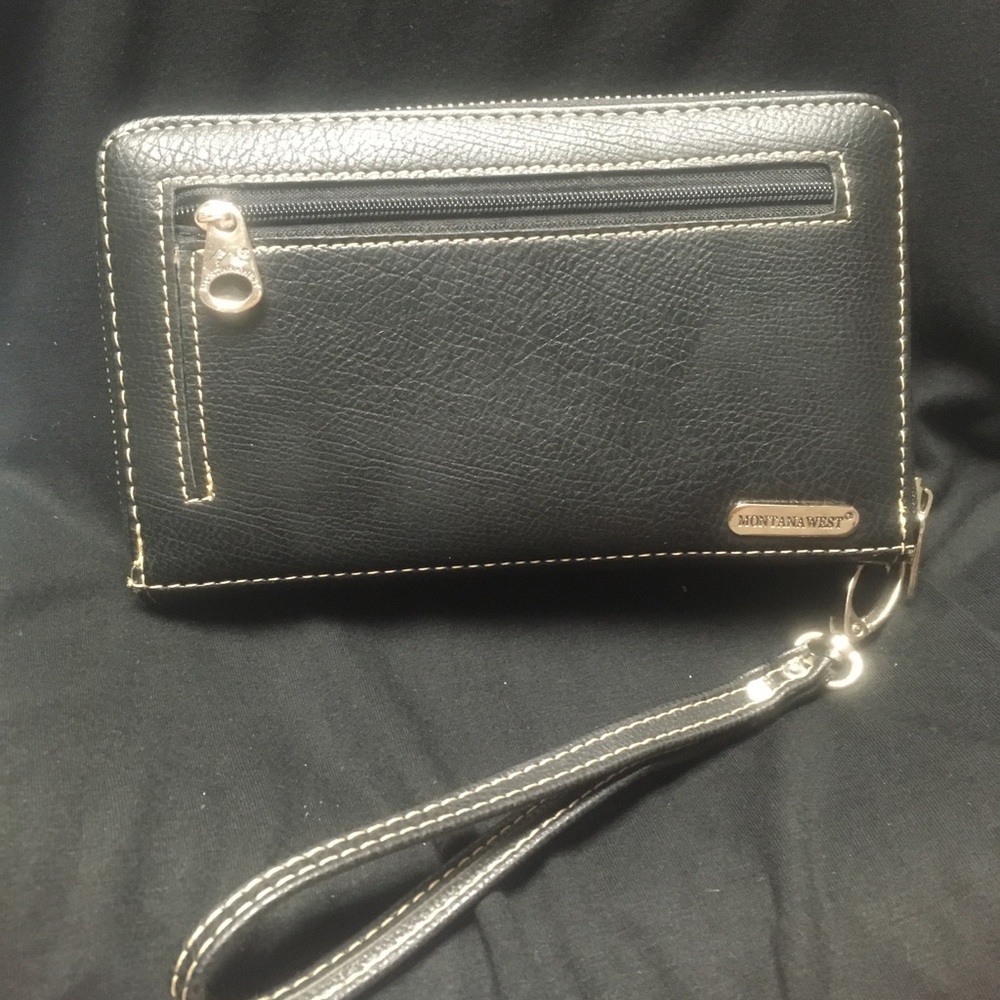 Last One!! Montana West Western Wristlet Billfold - Picture 2 of 3